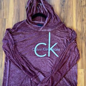 Calvin Klein lightweight hoodie